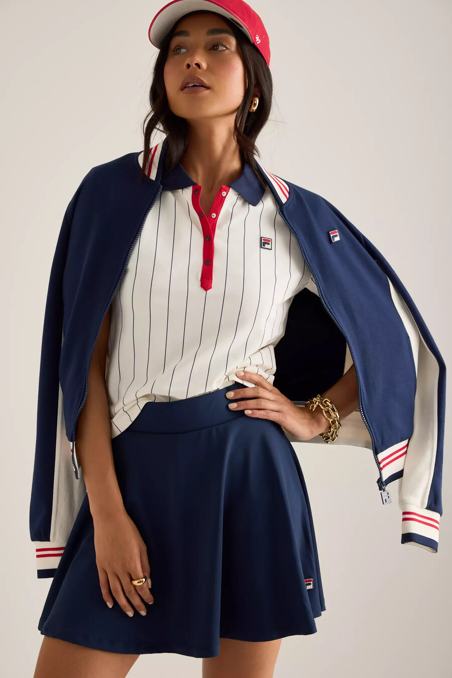fila bai stripe poloshirt