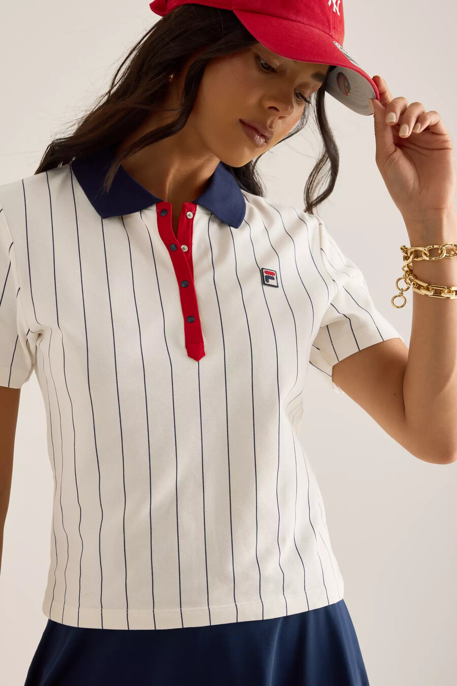 fila bai stripe poloshirt