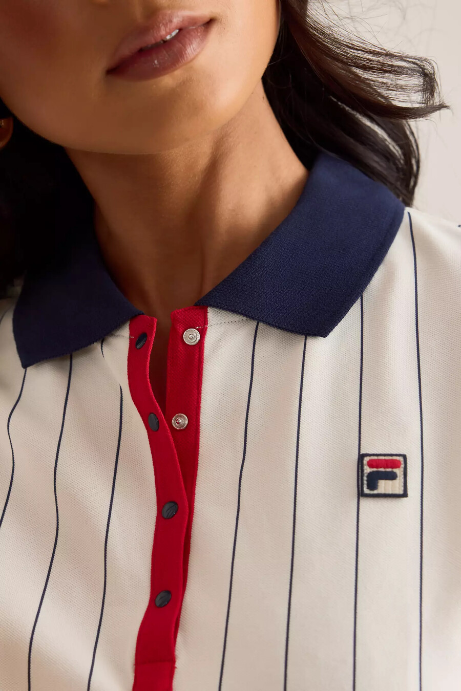 fila bai stripe poloshirt