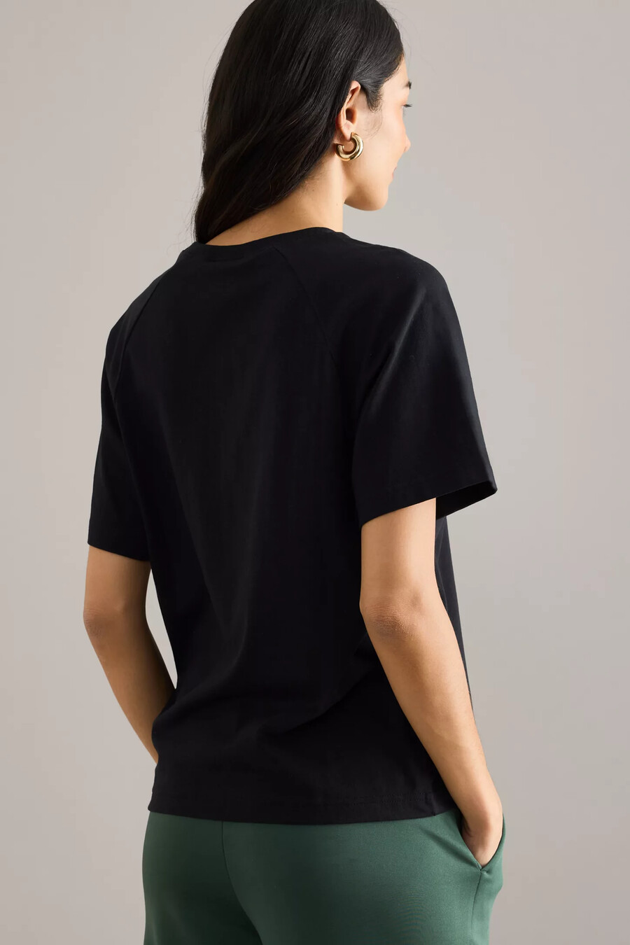 t-shirt mit champion-abzeichen-detail