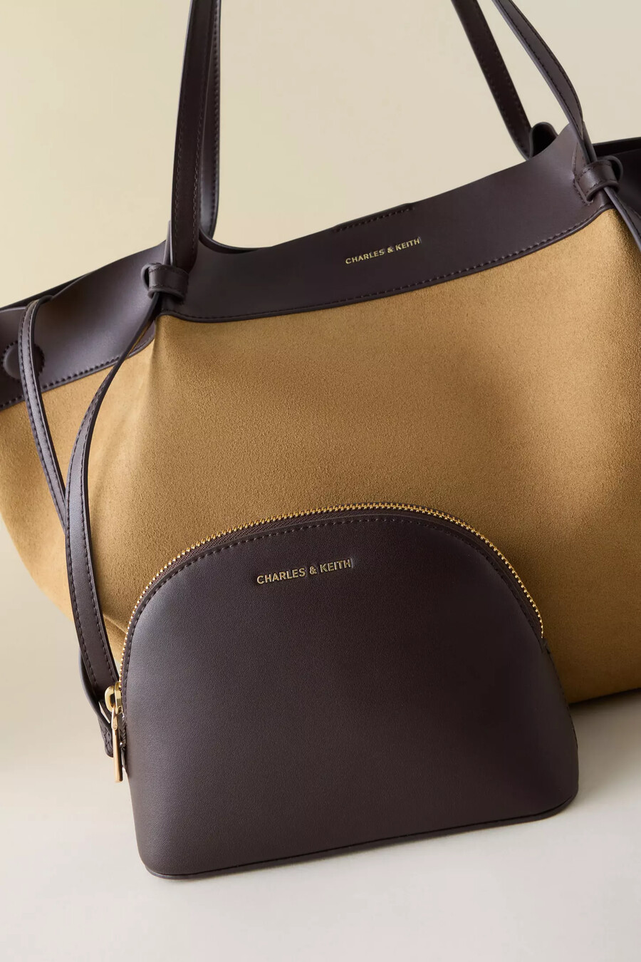 charles keith xl calla tragetasche