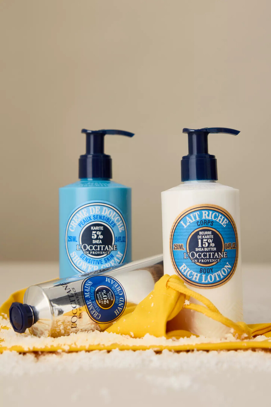 loccitane shea butter körperpflege-geschenkset