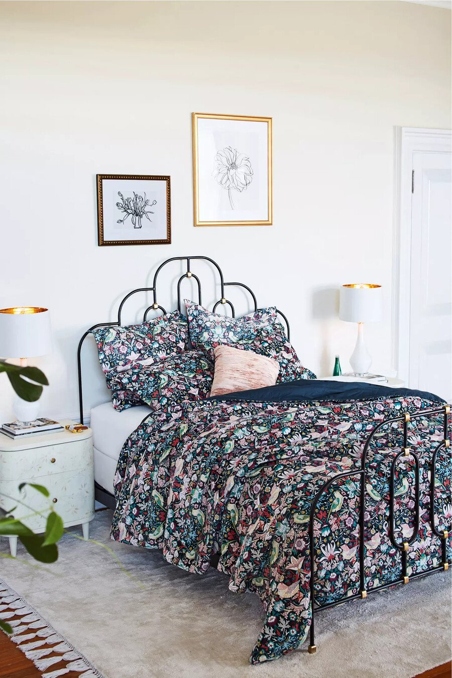 iron deco kingsize-bett