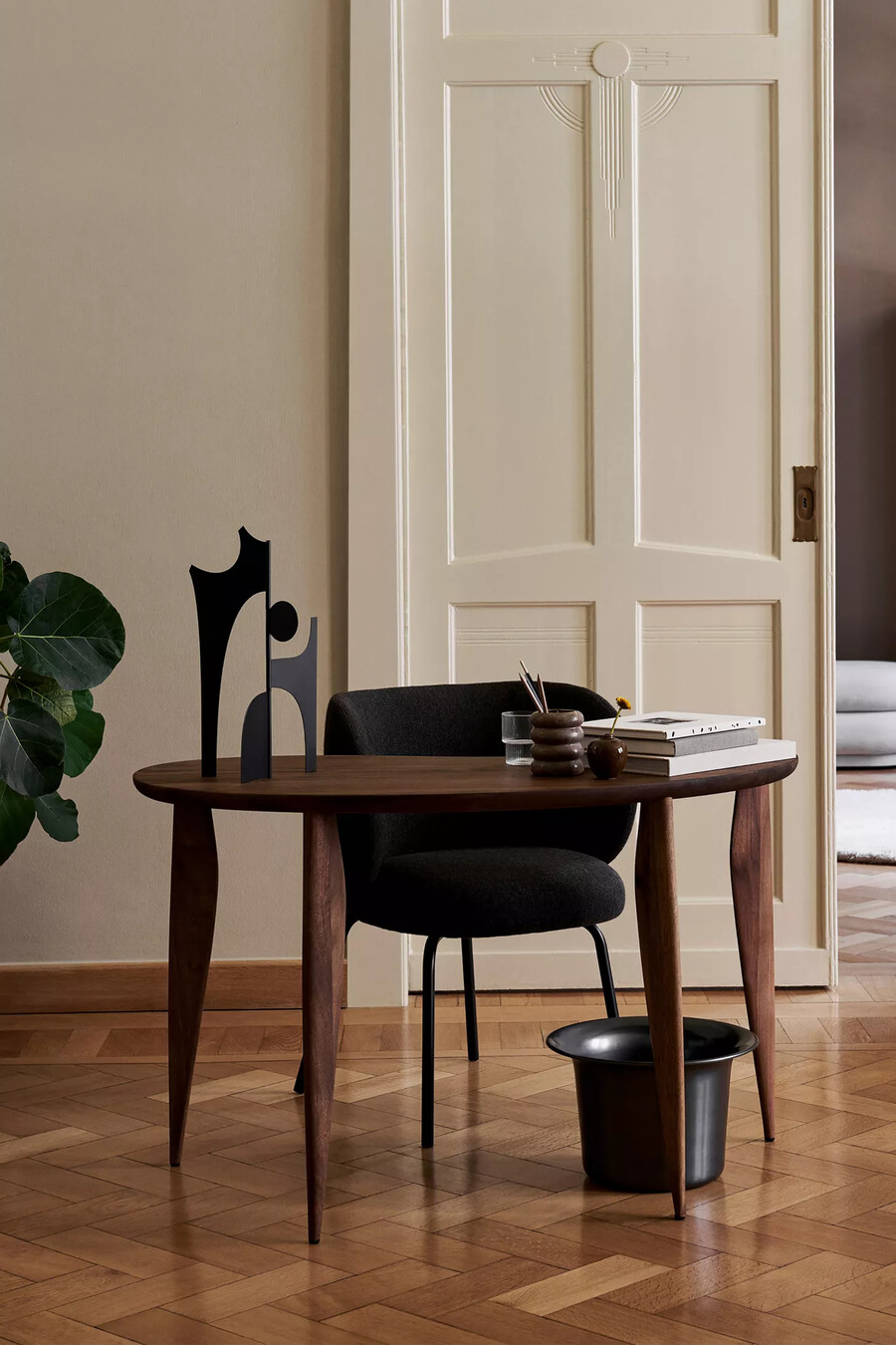 ferm living feve walnussschreibtisch