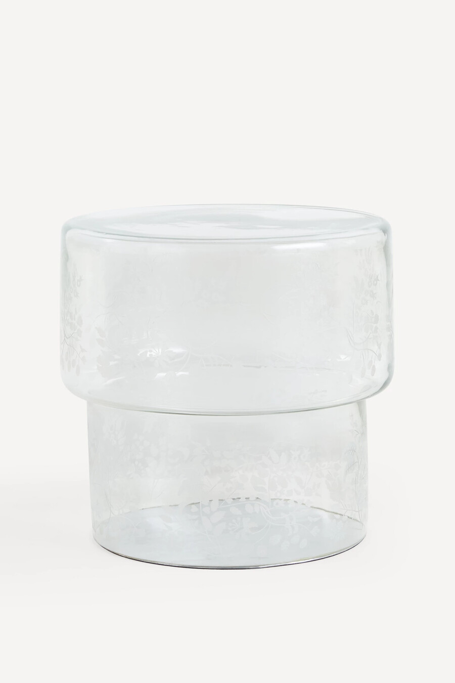 bruno beistelltisch aus glas