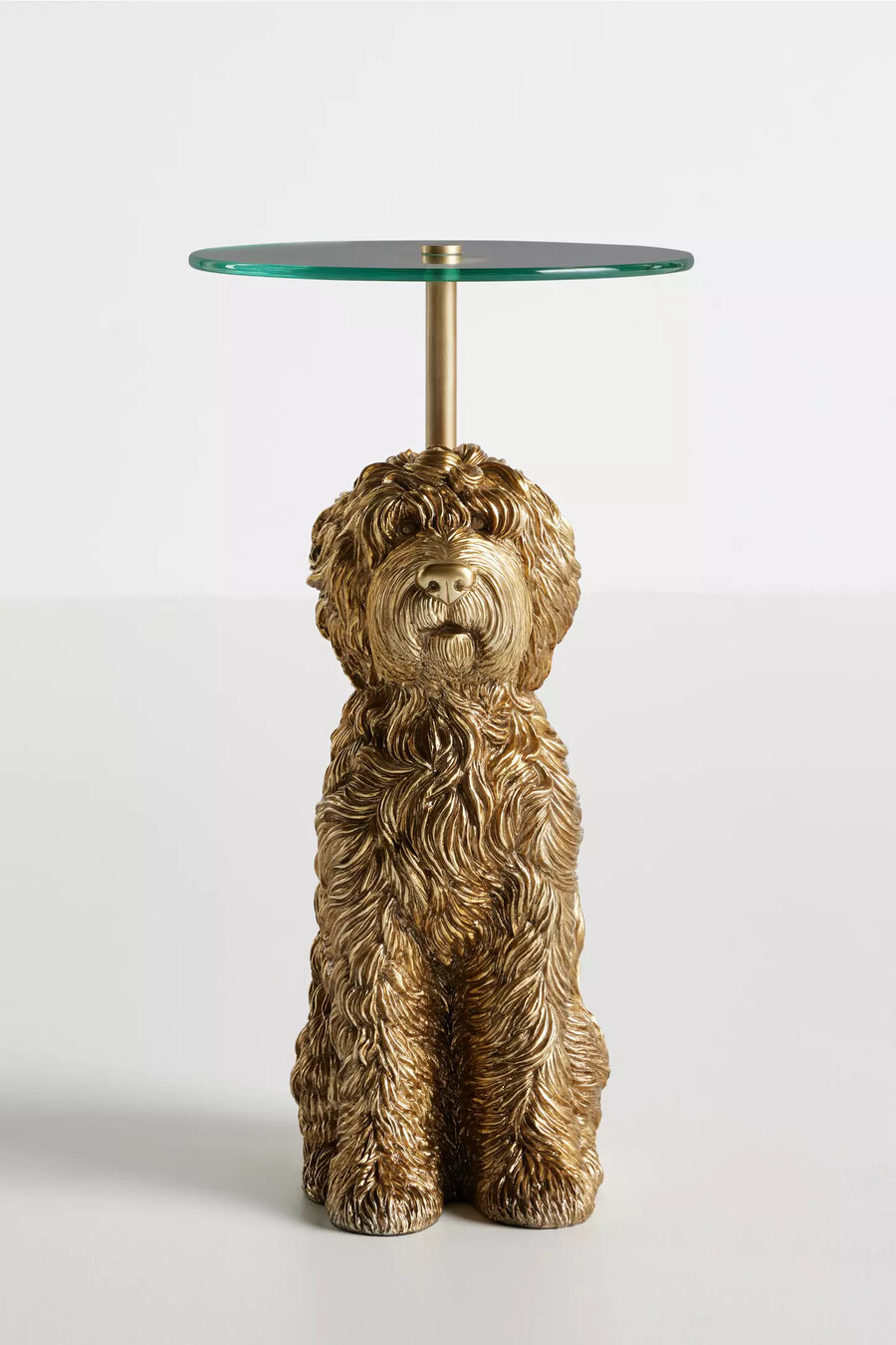 beistelltisch mit hunde-symbol