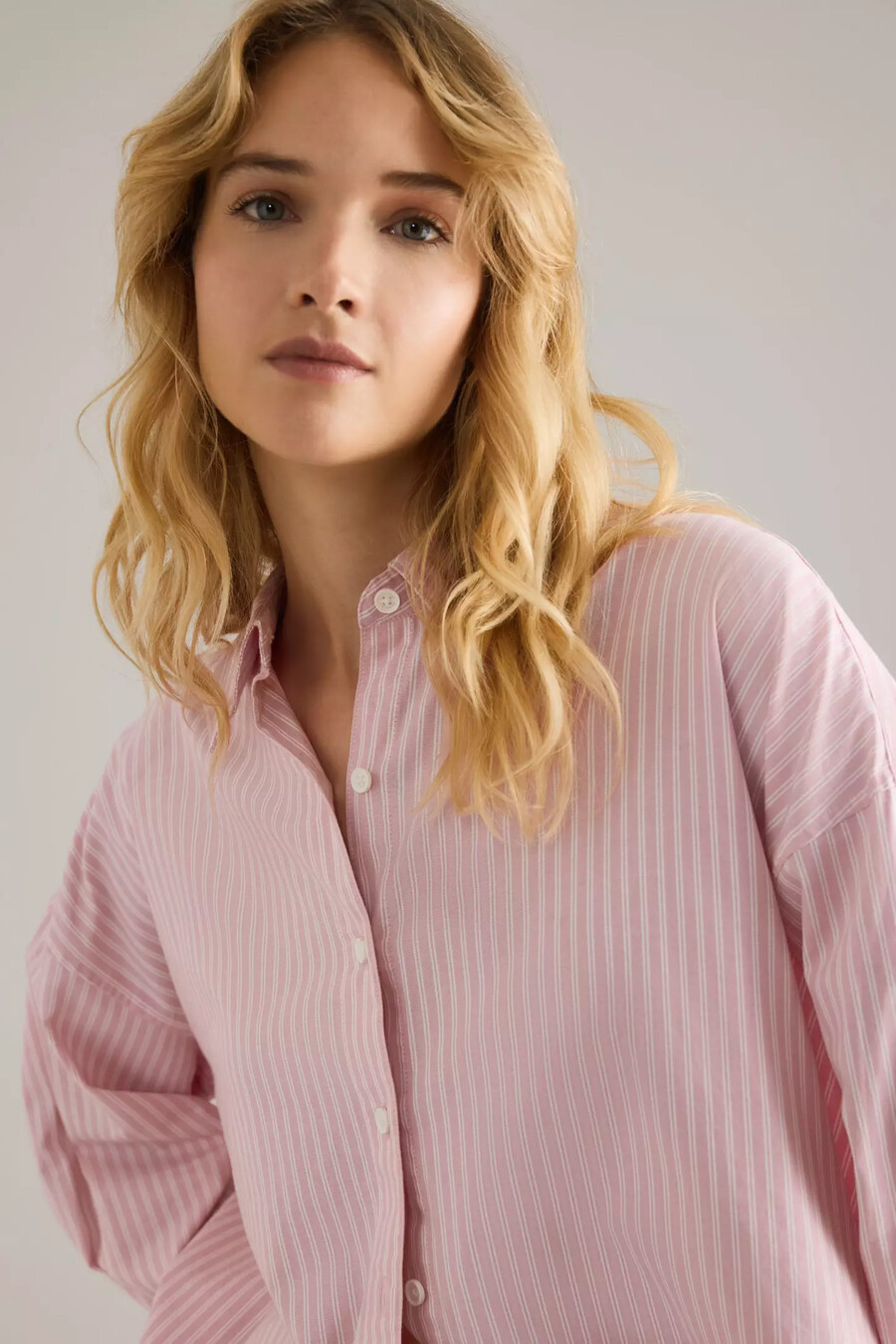 barbour rosie poplin streifenhemd