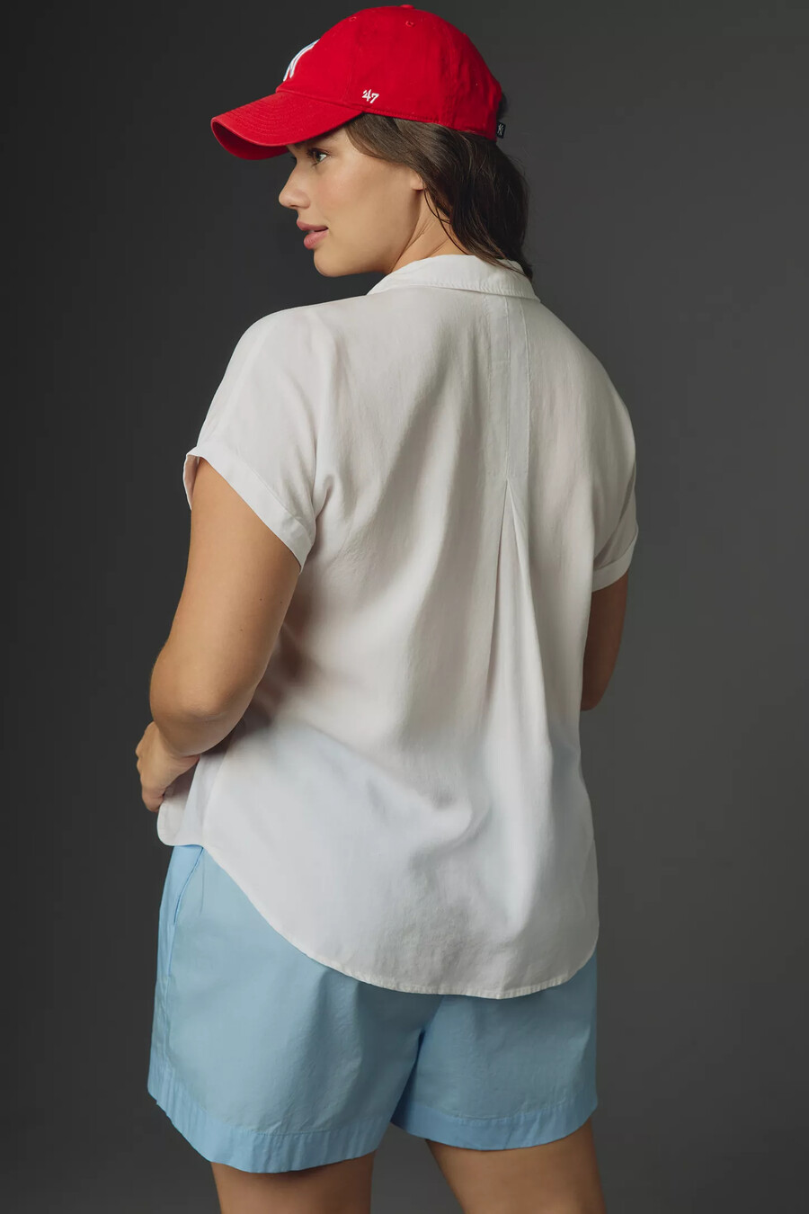 cloth stone breezy buttondown-hemd