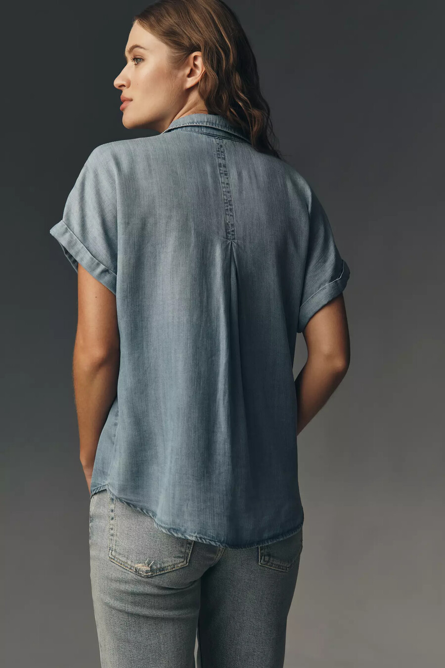 cloth stone breezy buttondown-hemd