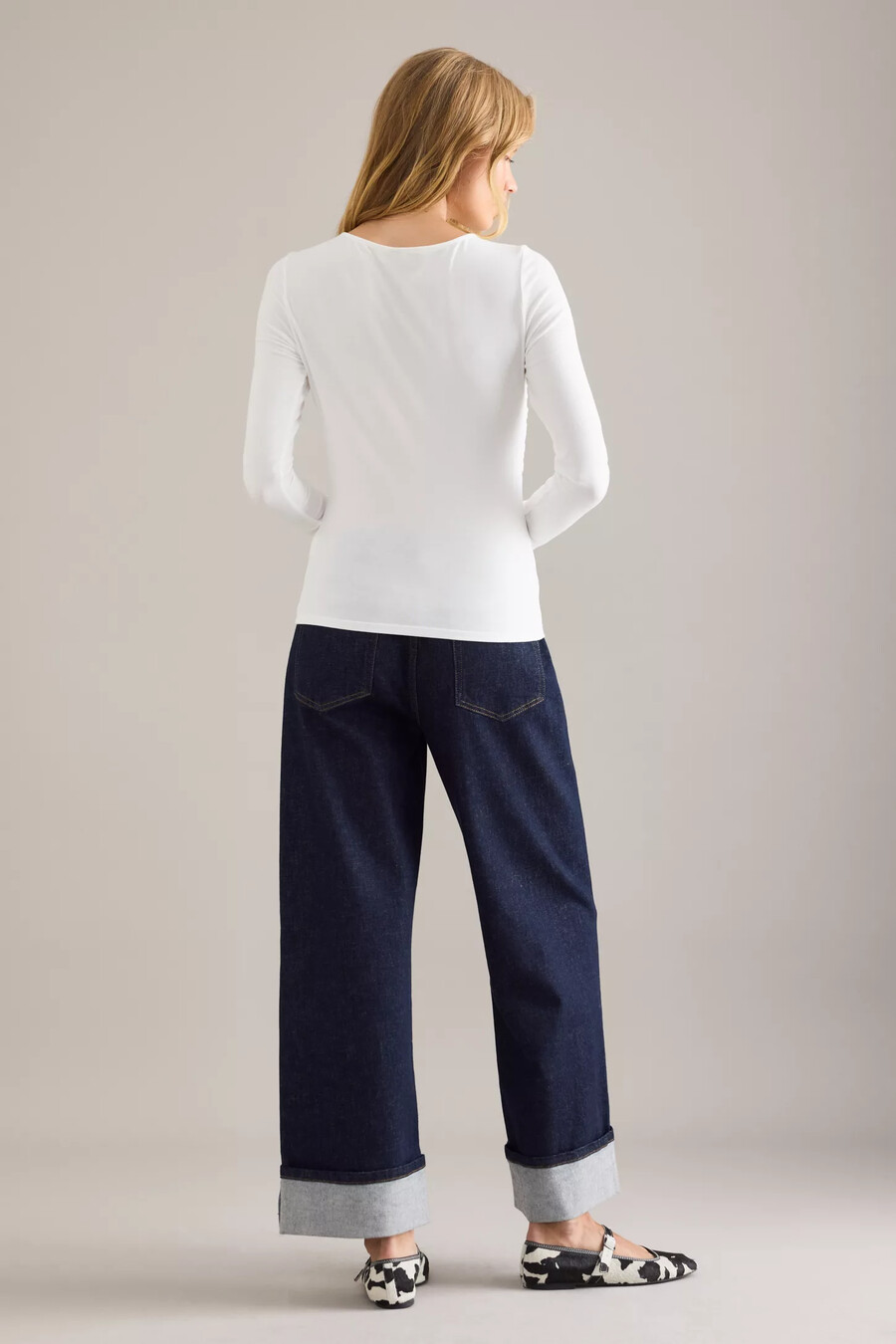 gerafftes schulterfreies top von anthropologie