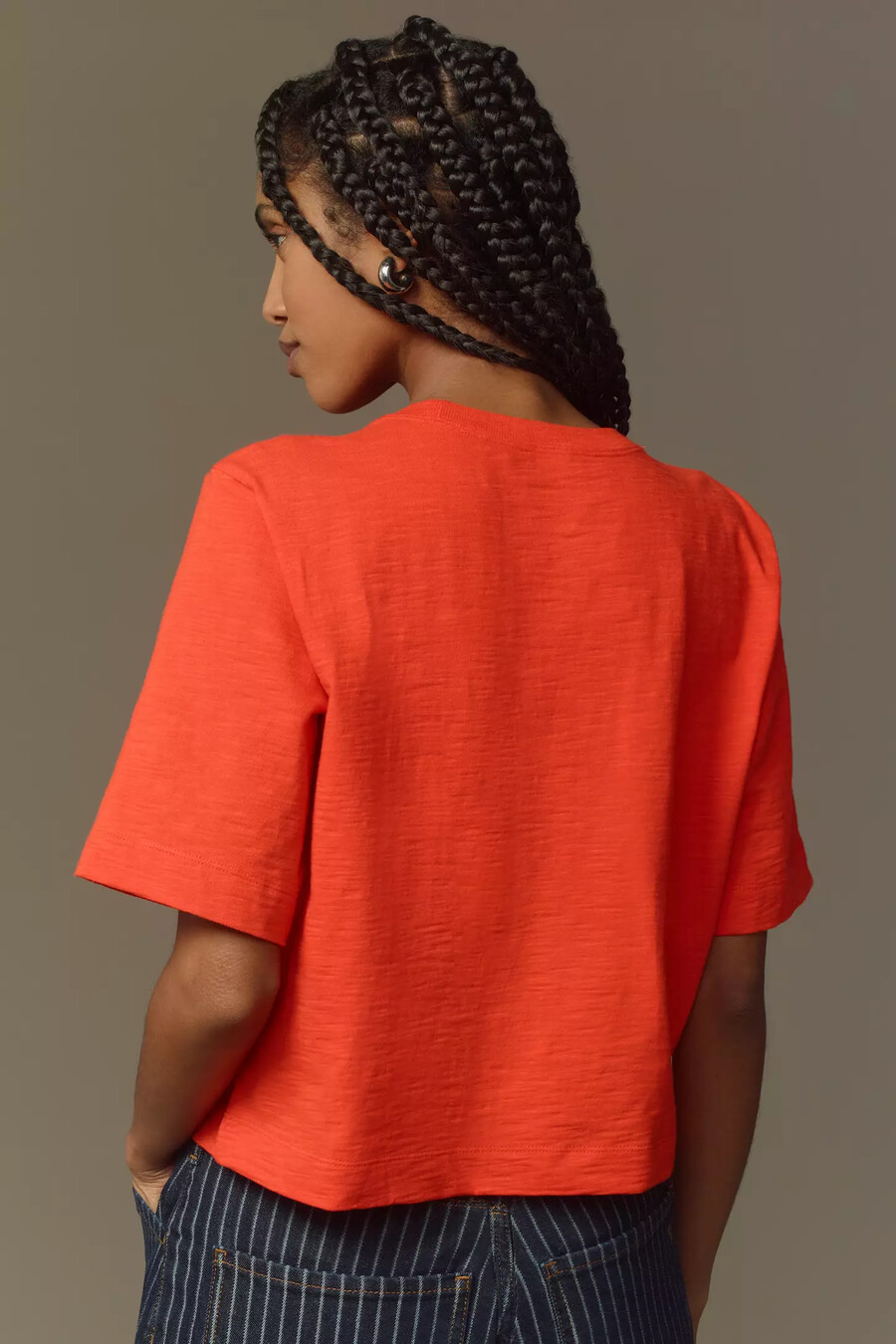 das corey kurzarm-boxy-t-shirt von maeve