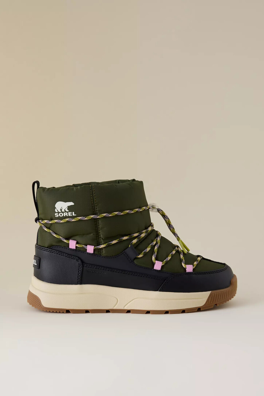 sorel whitney iii wasserdichte slip-on-stiefel