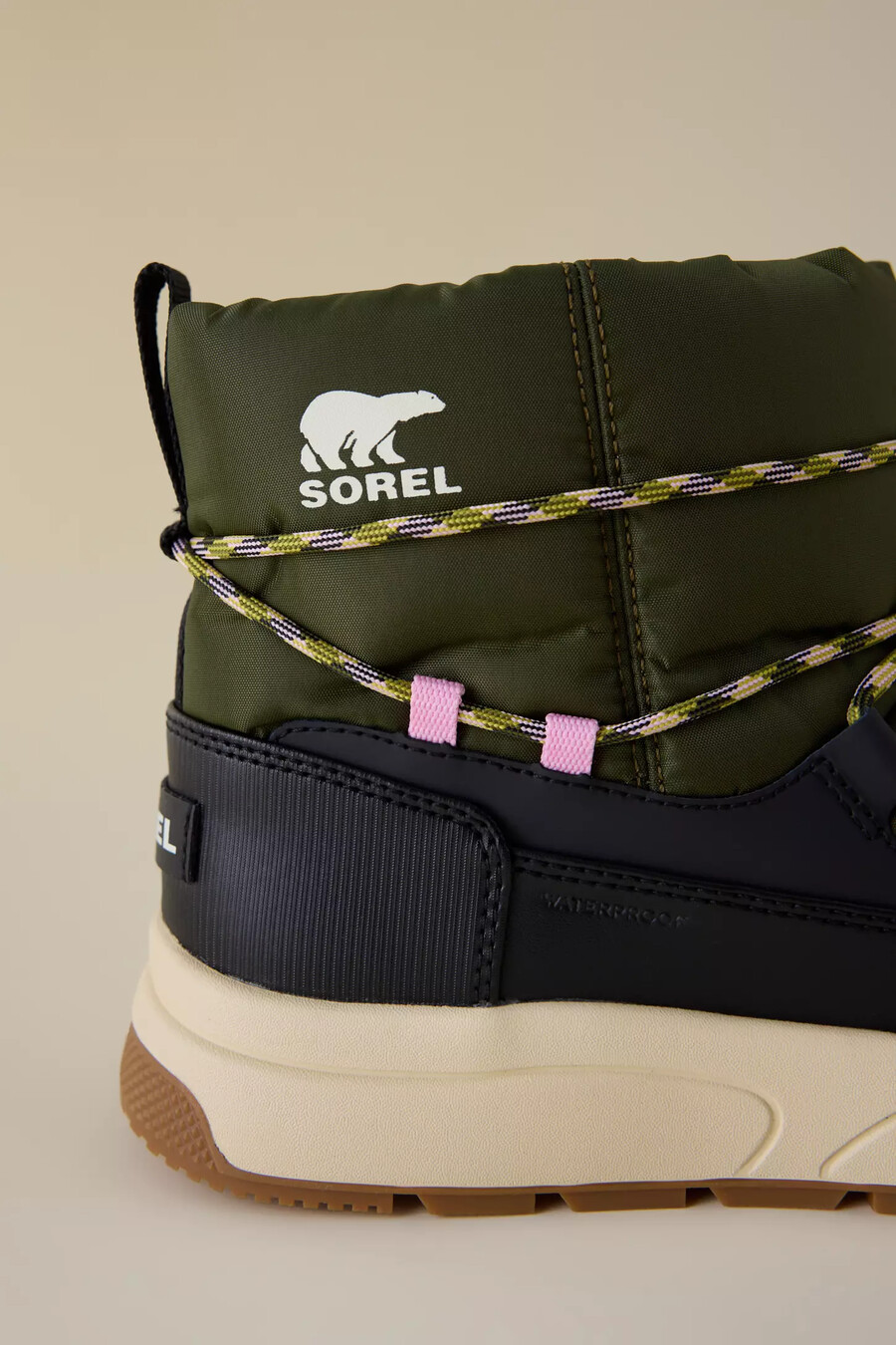 sorel whitney iii wasserdichte slip-on-stiefel