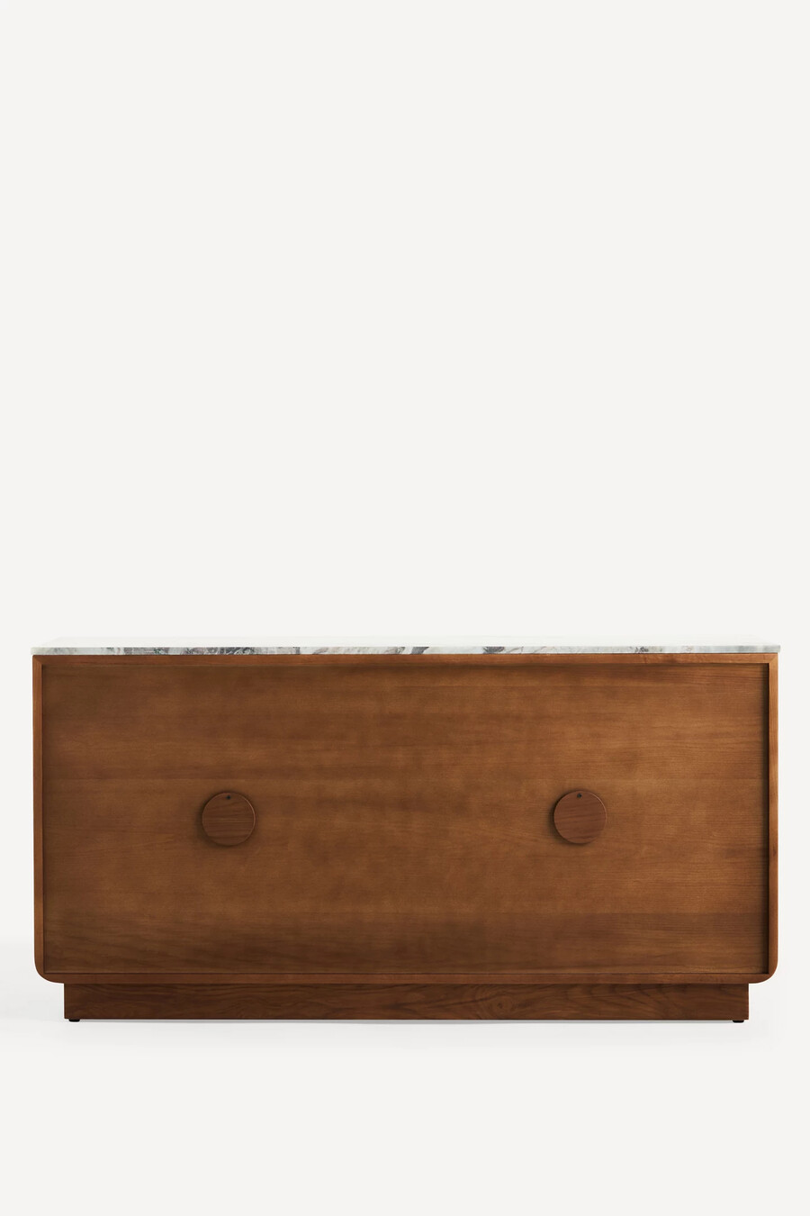 brentley rechteckiges sideboard mit marmorplatte