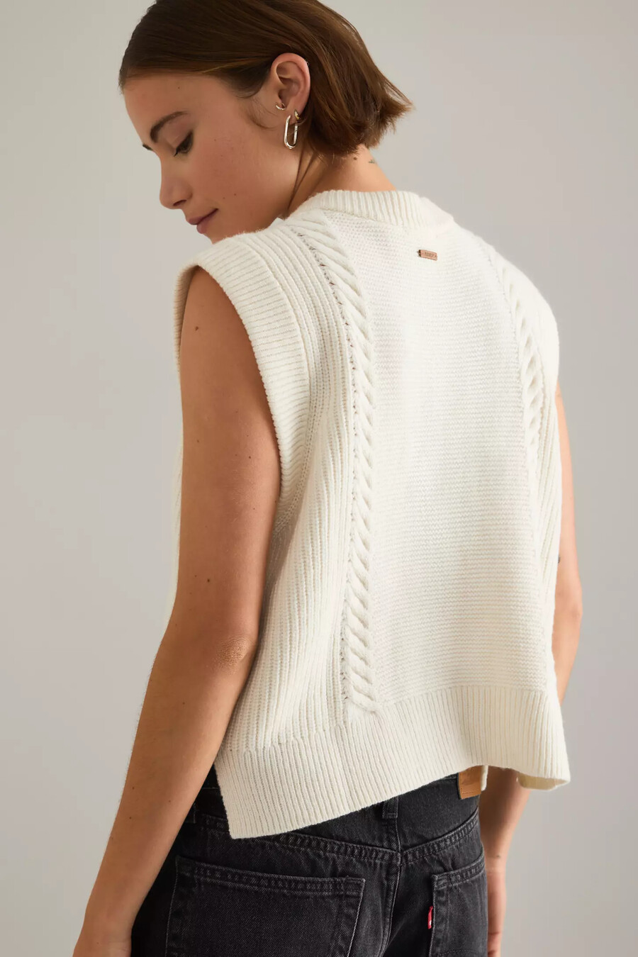 levis ines zopfstrickweste
