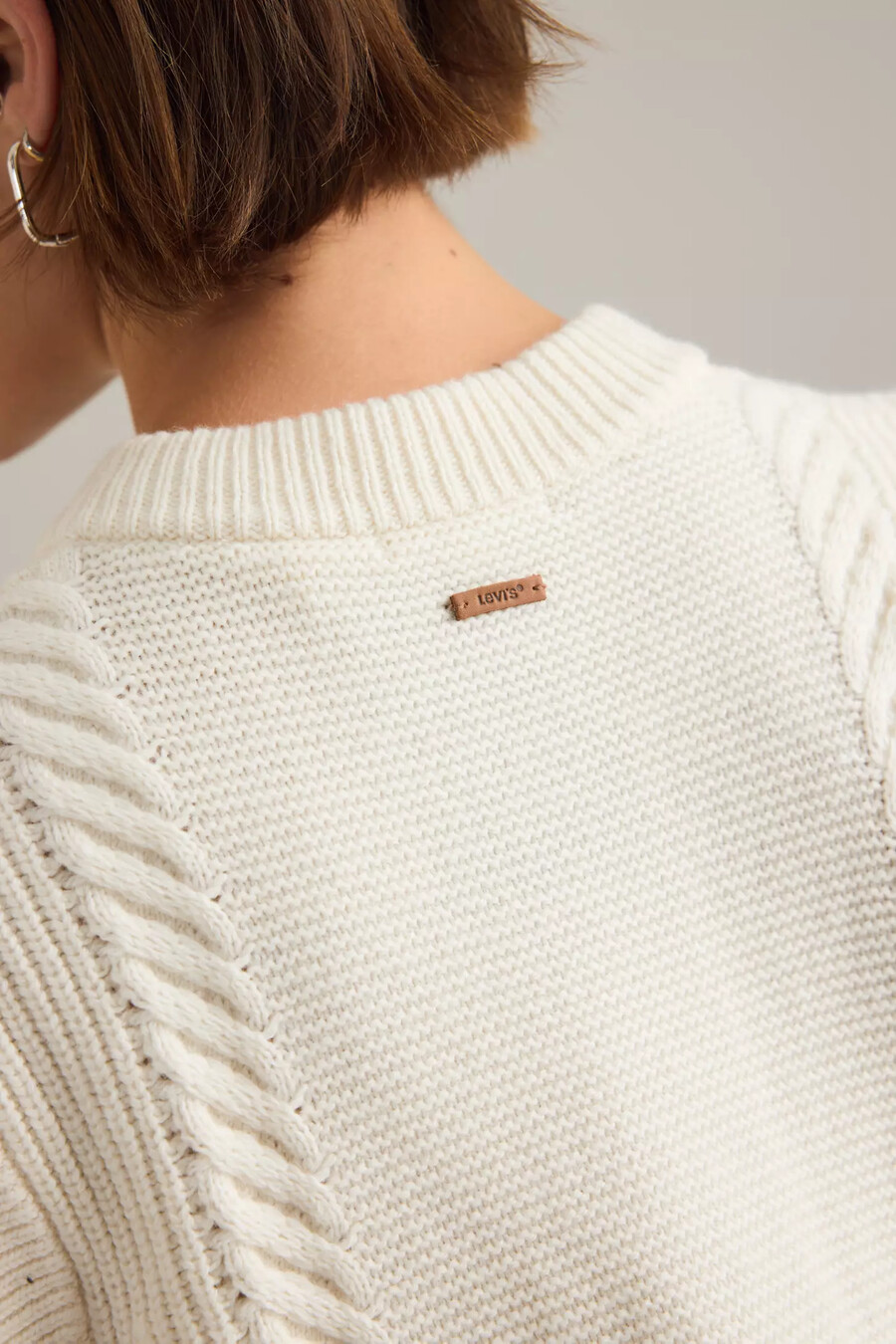 levis ines zopfstrickweste