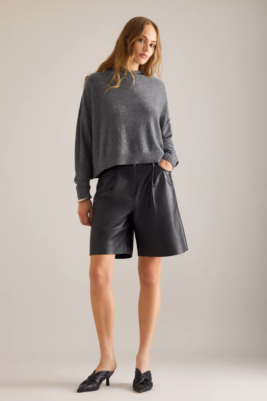 alani kaschmirpullover mit stehkragen pullover