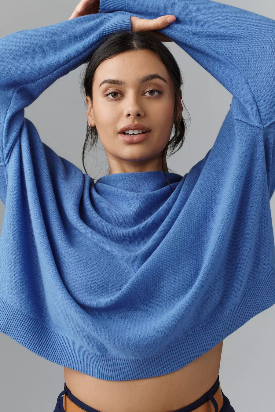 alani kaschmirpullover mit stehkragen pullover
