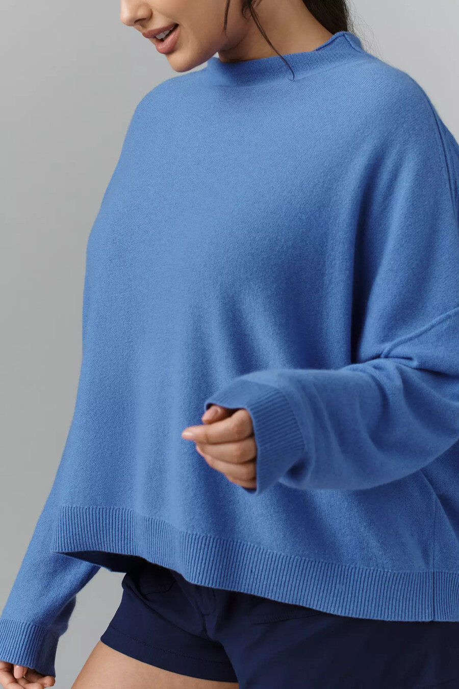 alani kaschmirpullover mit stehkragen pullover