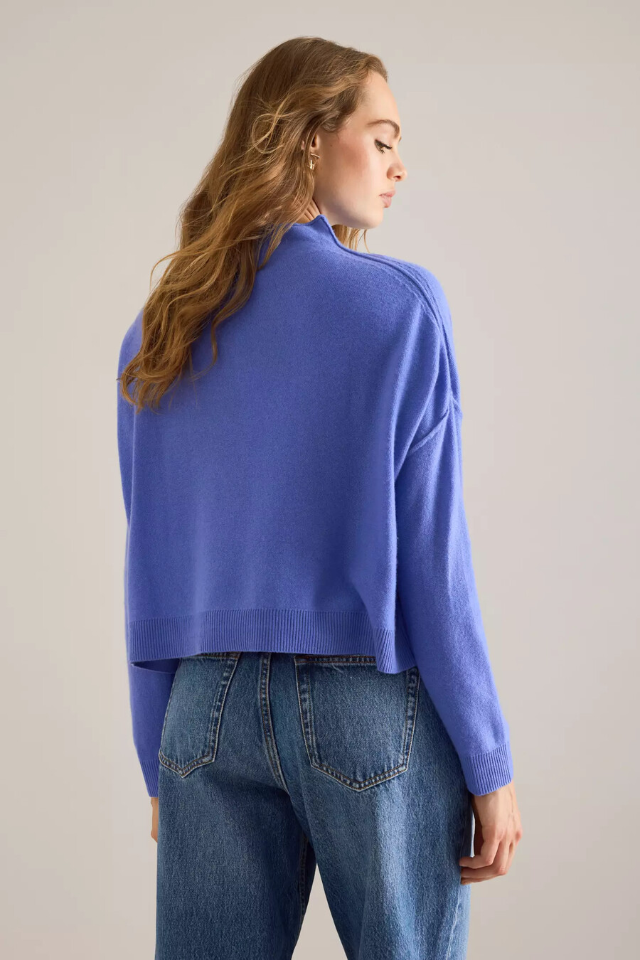 alani kaschmirpullover mit stehkragen pullover