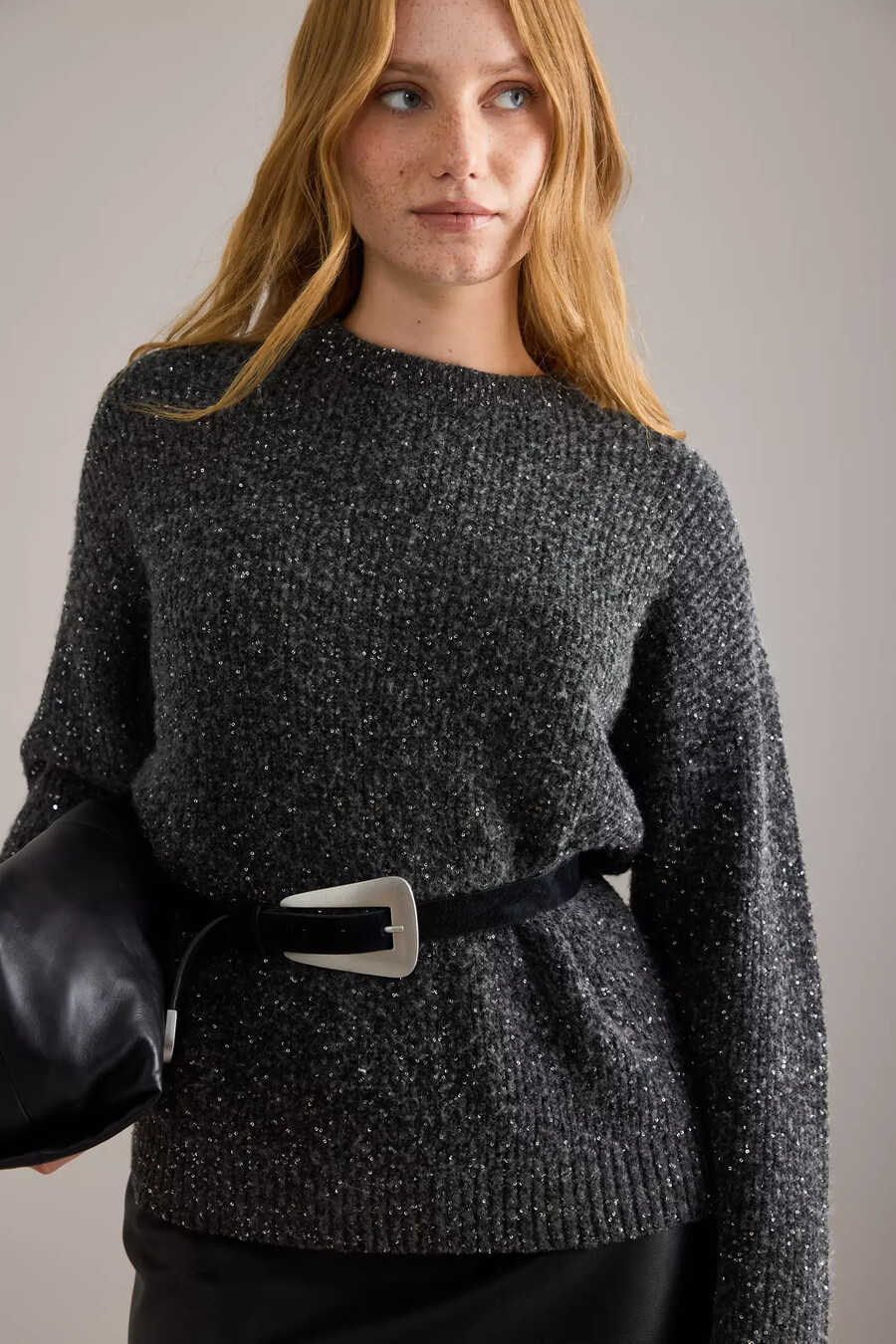 paillettenpullover von anthropologie