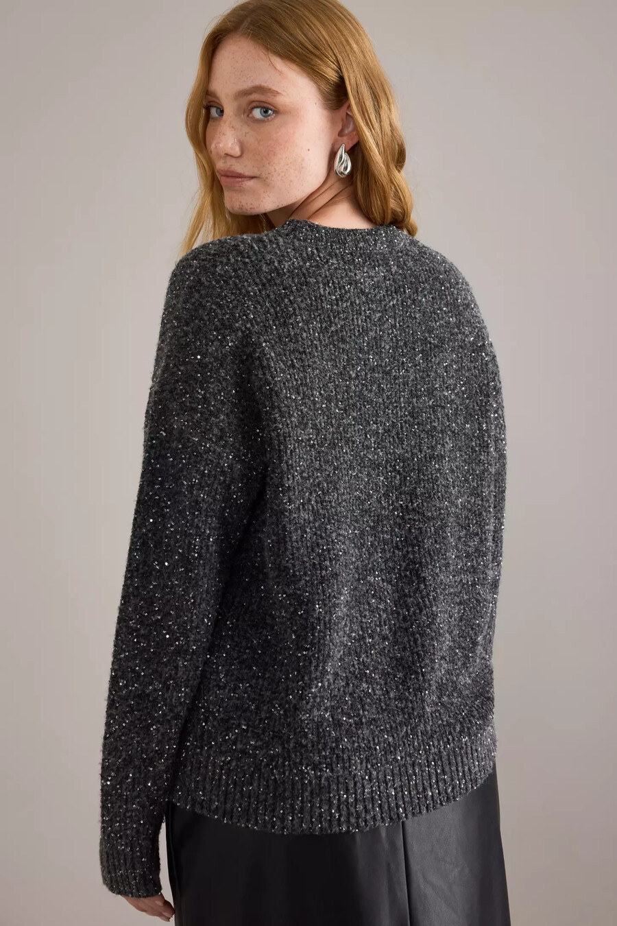 paillettenpullover von anthropologie