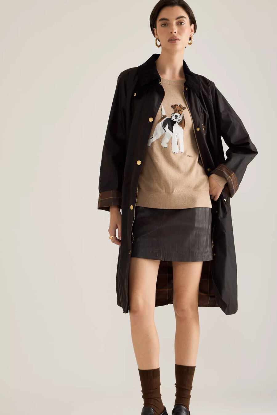 barbour fareham baumwoll-kaschmir-pullover
