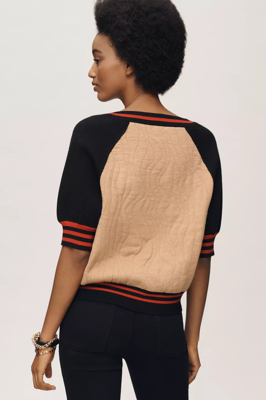 sportlicher kurzarm-cardigan von maeve