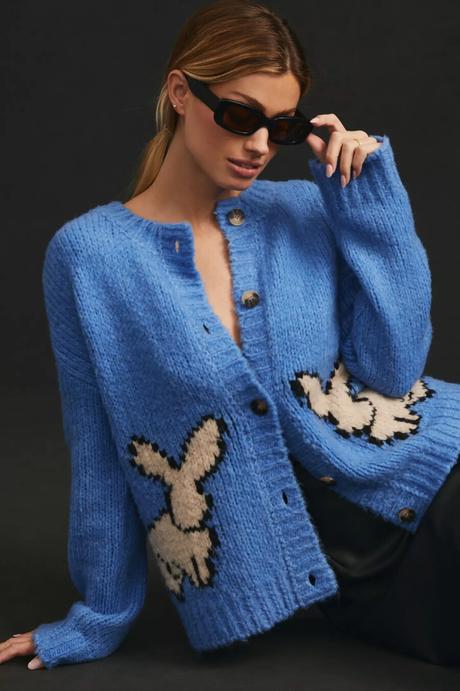 maeve bunny slopes cardigan