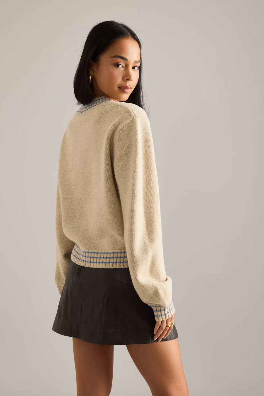 stella nova wollpullover mit apfelmuster