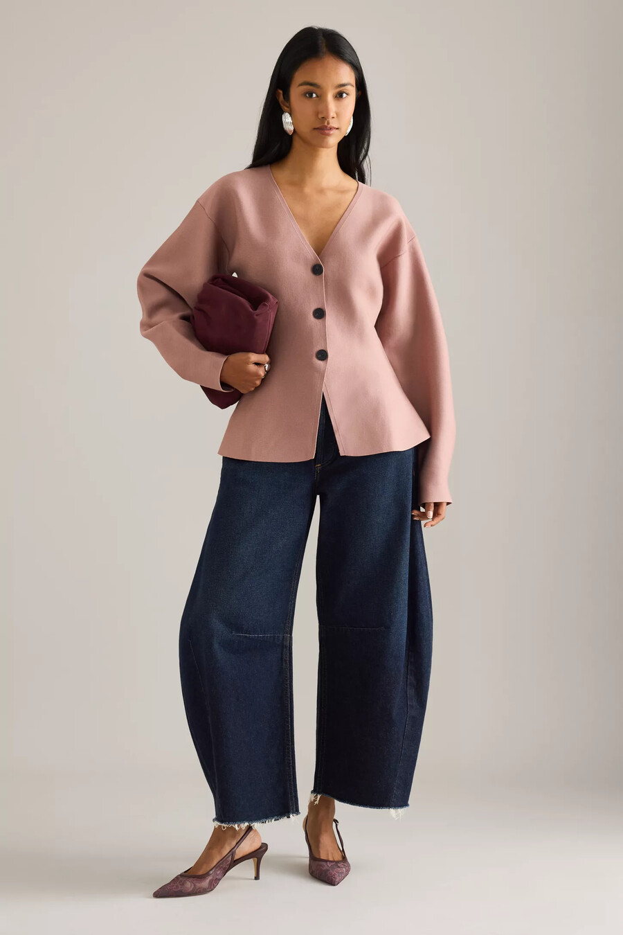 sanduhr-cardigan von anthropologie