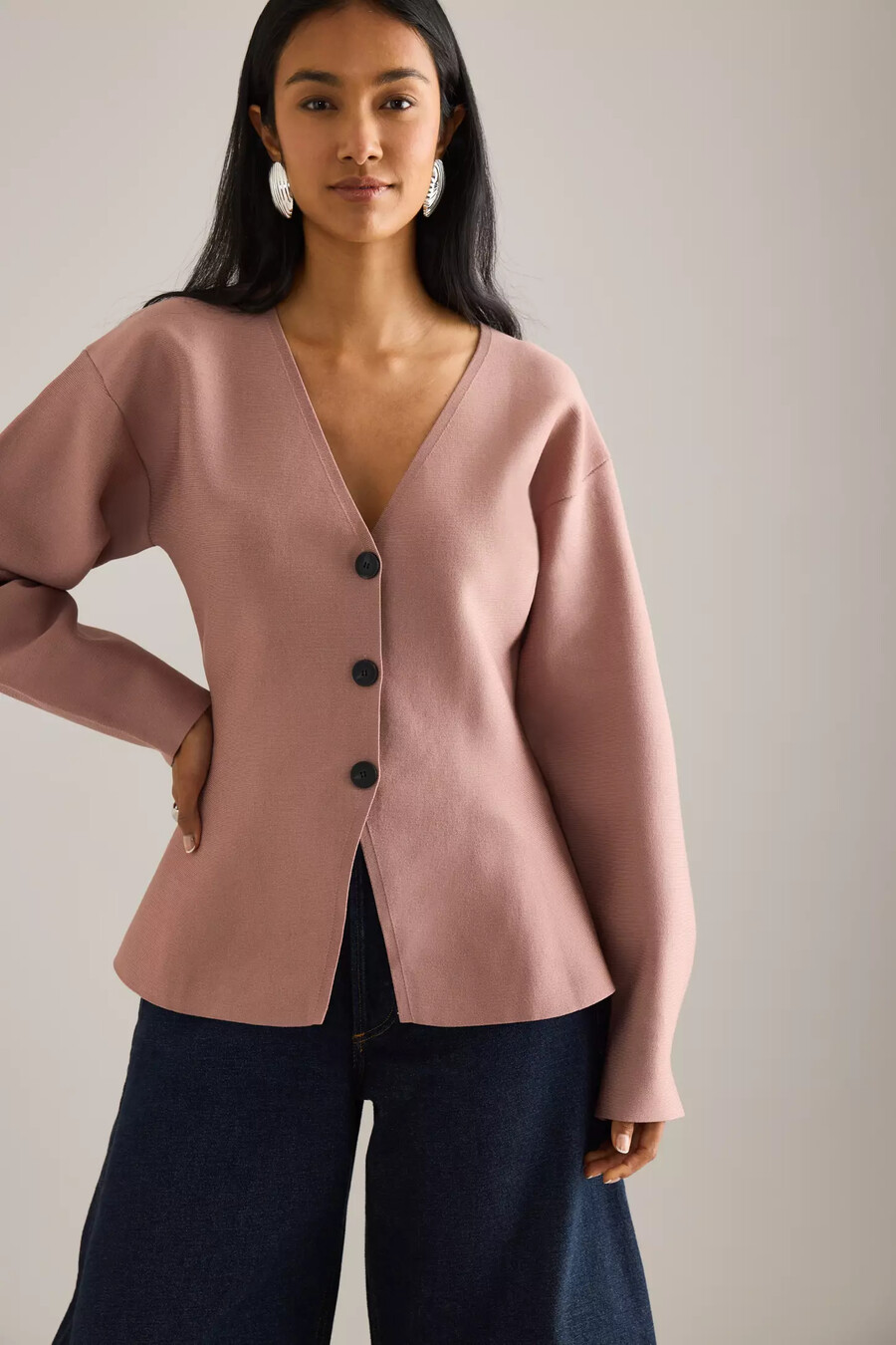 sanduhr-cardigan von anthropologie