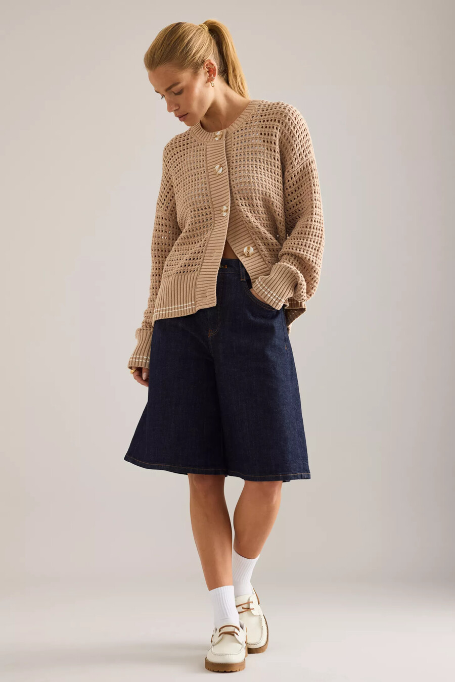 varley kris relaxed cardigan