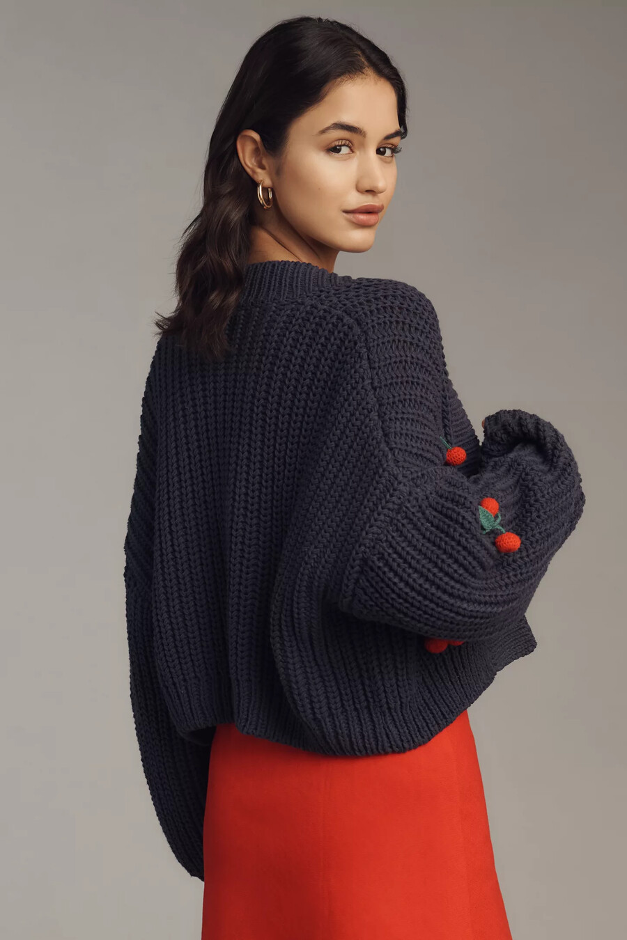 der kurze 3d-cardigan „alicia von maeve