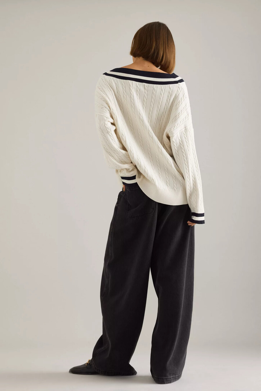 tala oversized cricket jumper