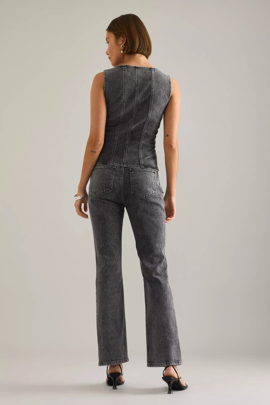 perlenverzierte jeans von anthropologie