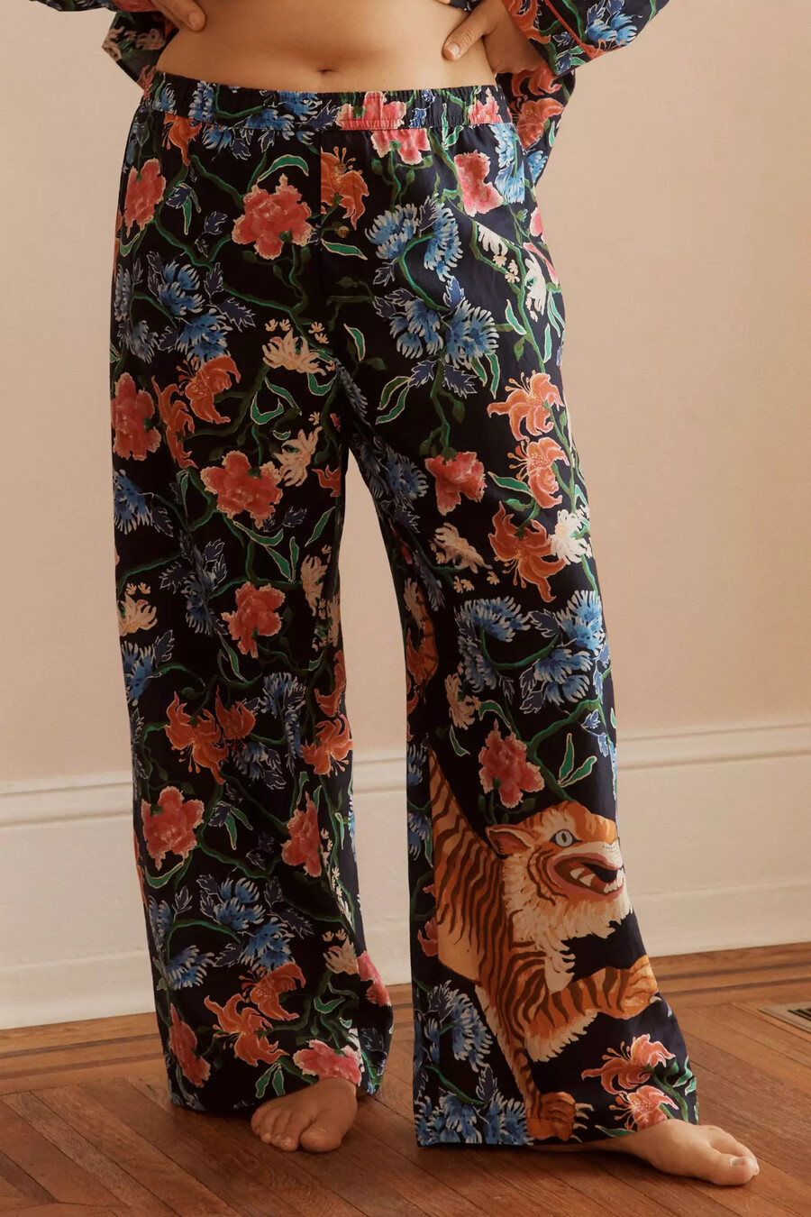 lyrebird flanell-pyjamahose