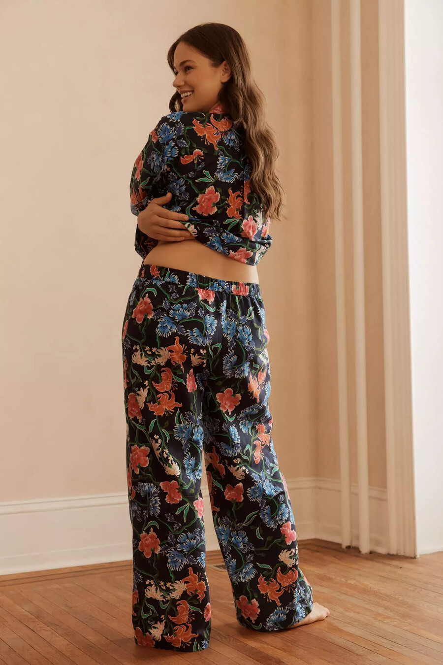 lyrebird flanell-pyjamahose