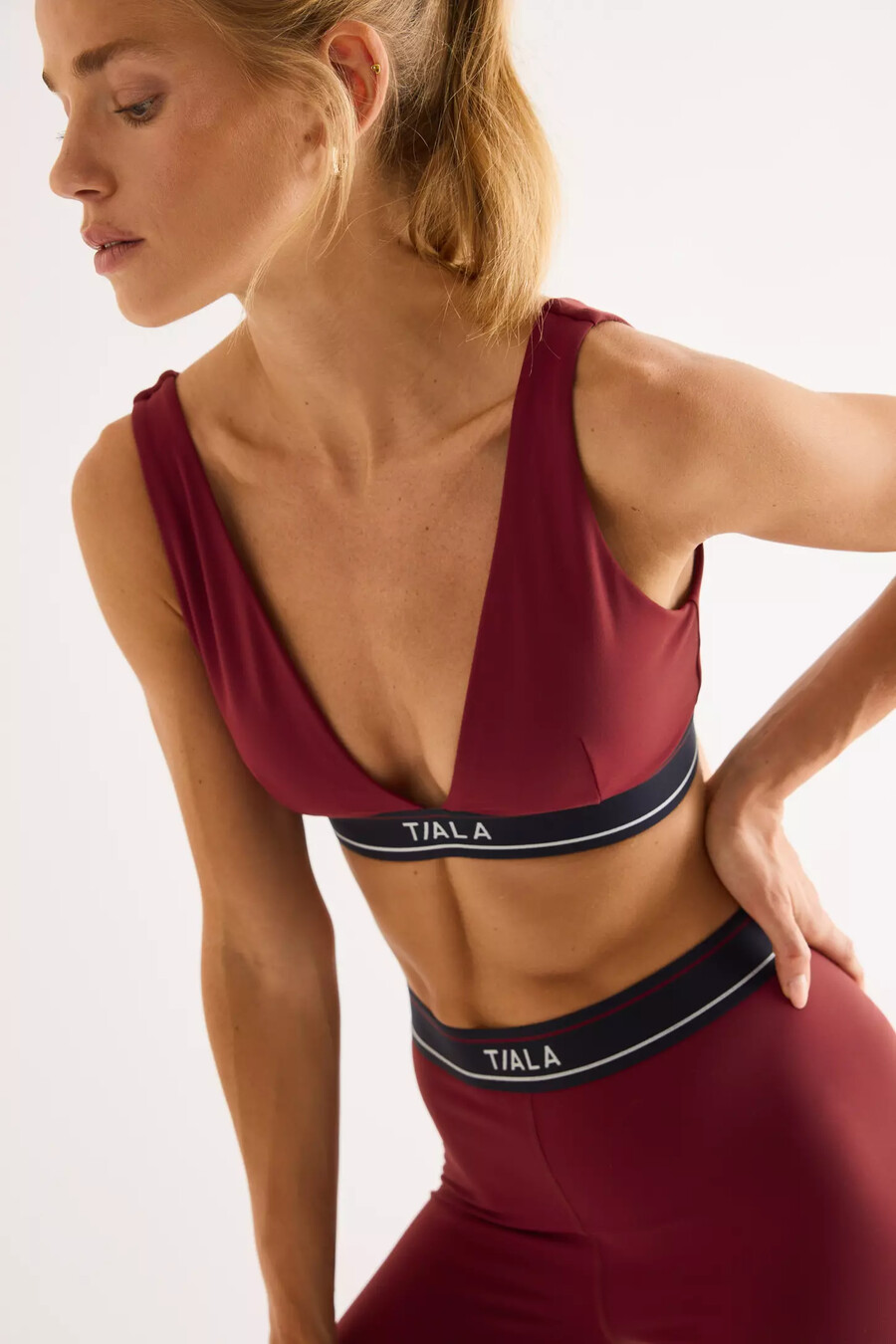 tala dayflex sport-bh mit v-ausschnitt