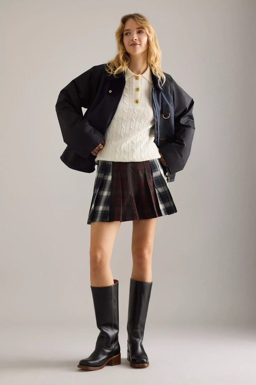 barbour kearton wachsjacke