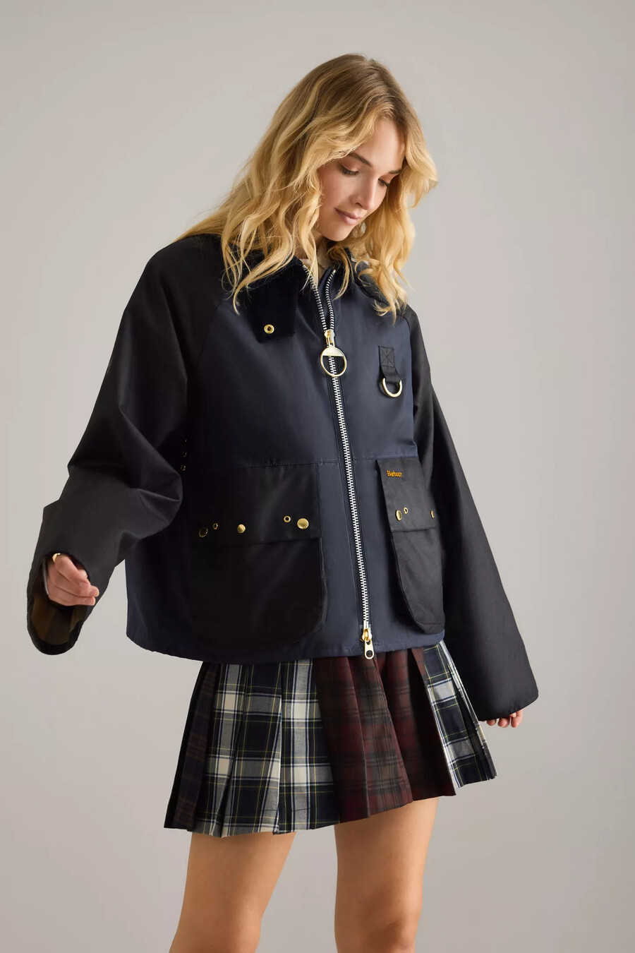 barbour kearton wachsjacke