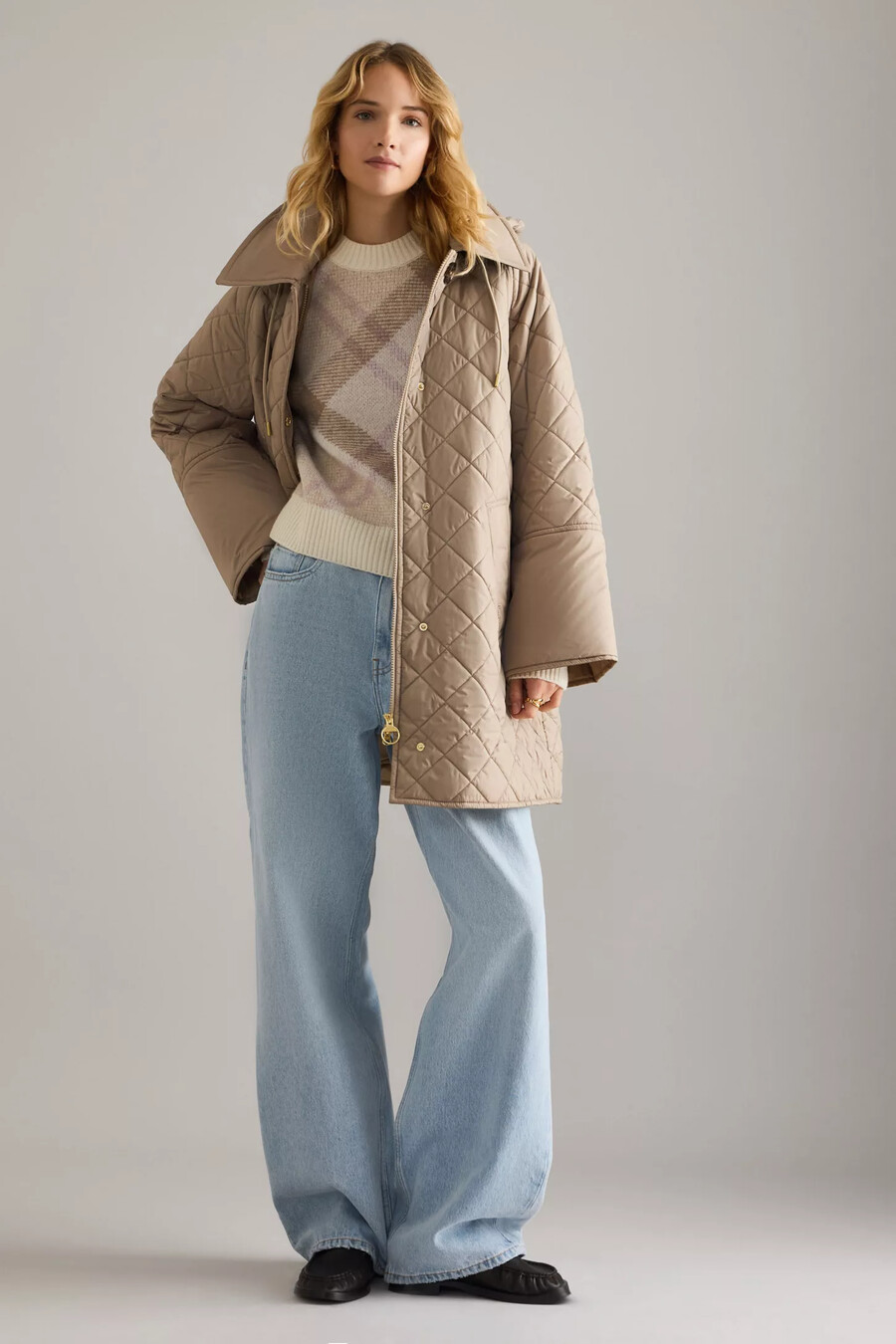 barbour cara steppjacke
