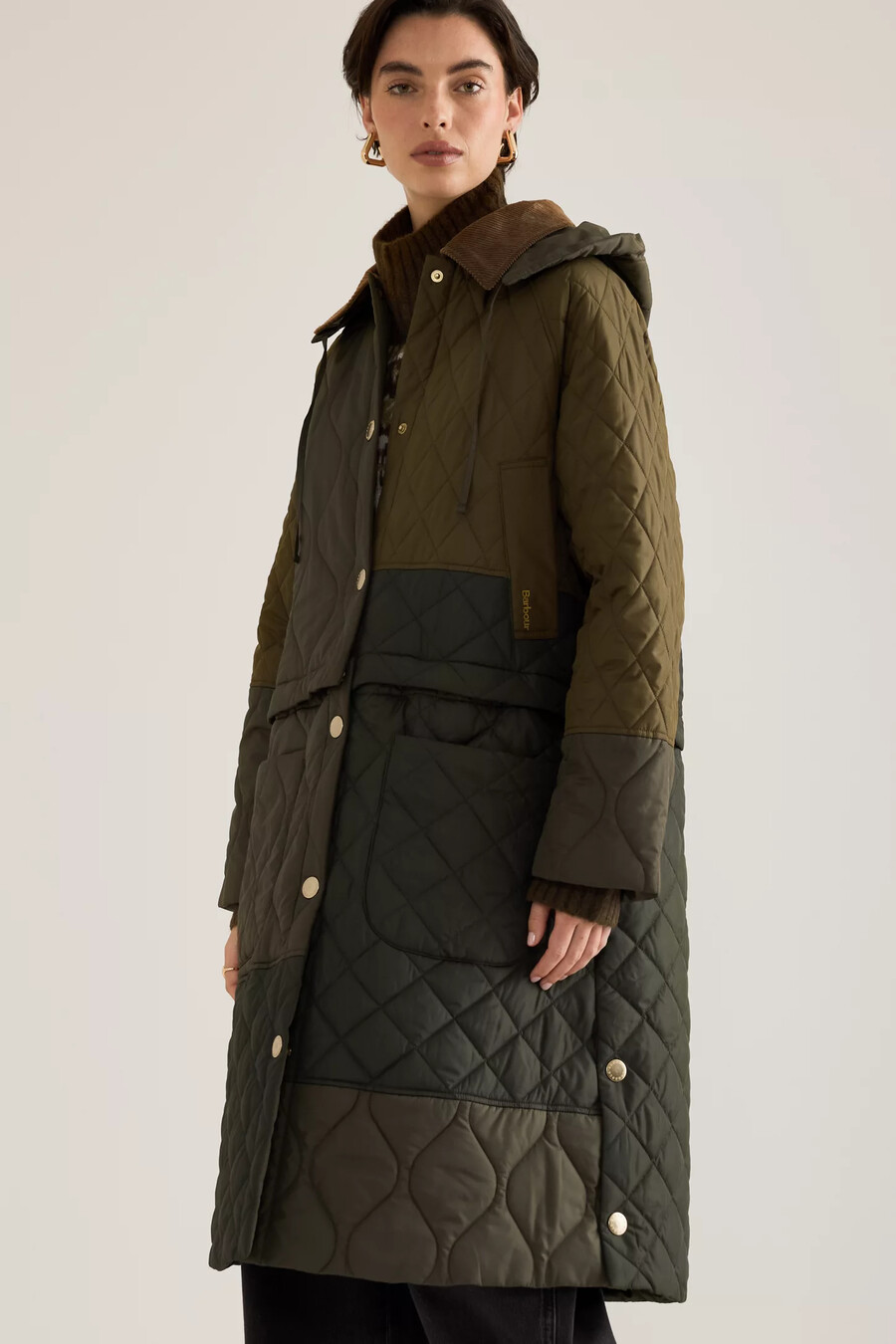 barbour lilian steppjacke