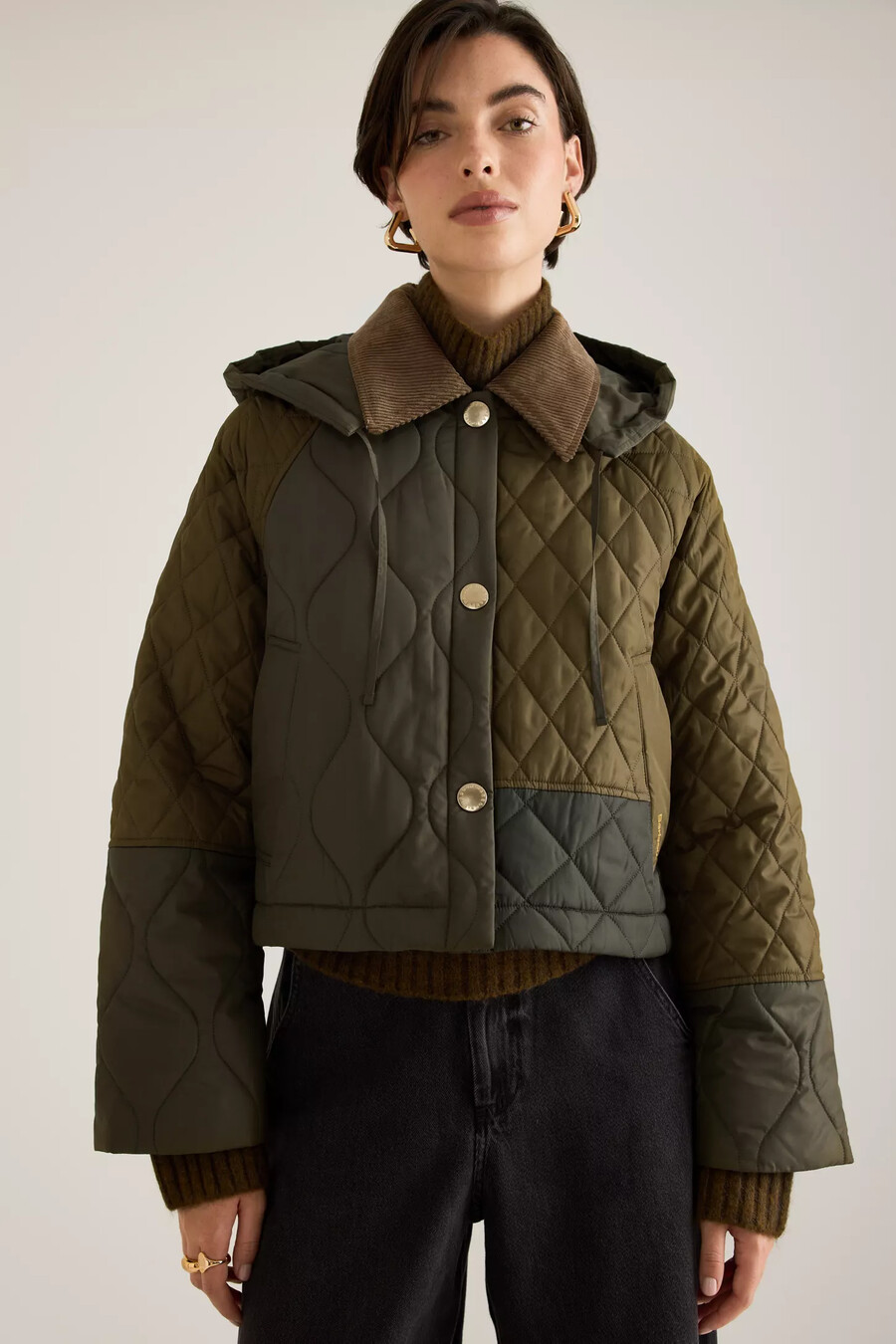 barbour lilian steppjacke