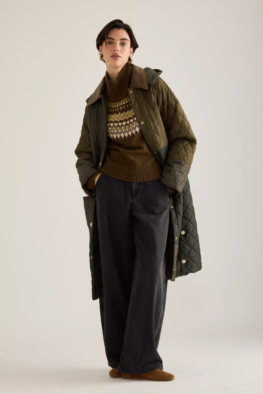 barbour lilian steppjacke