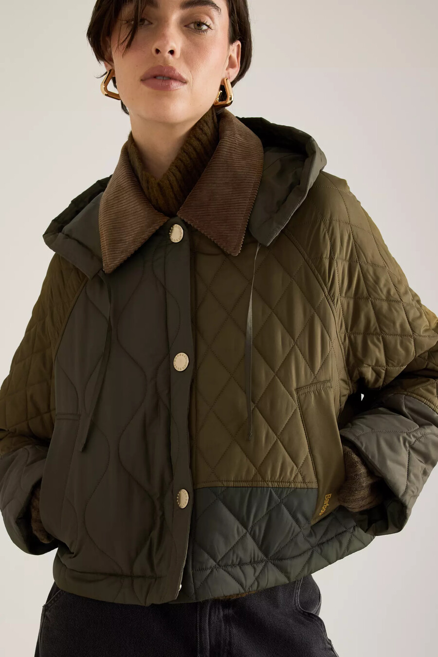 barbour lilian steppjacke