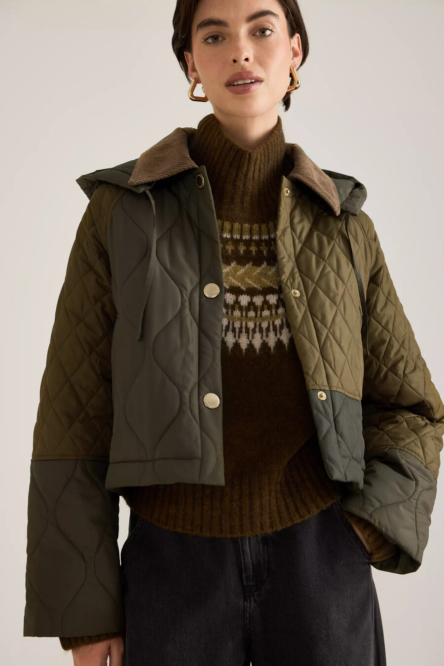 barbour lilian steppjacke