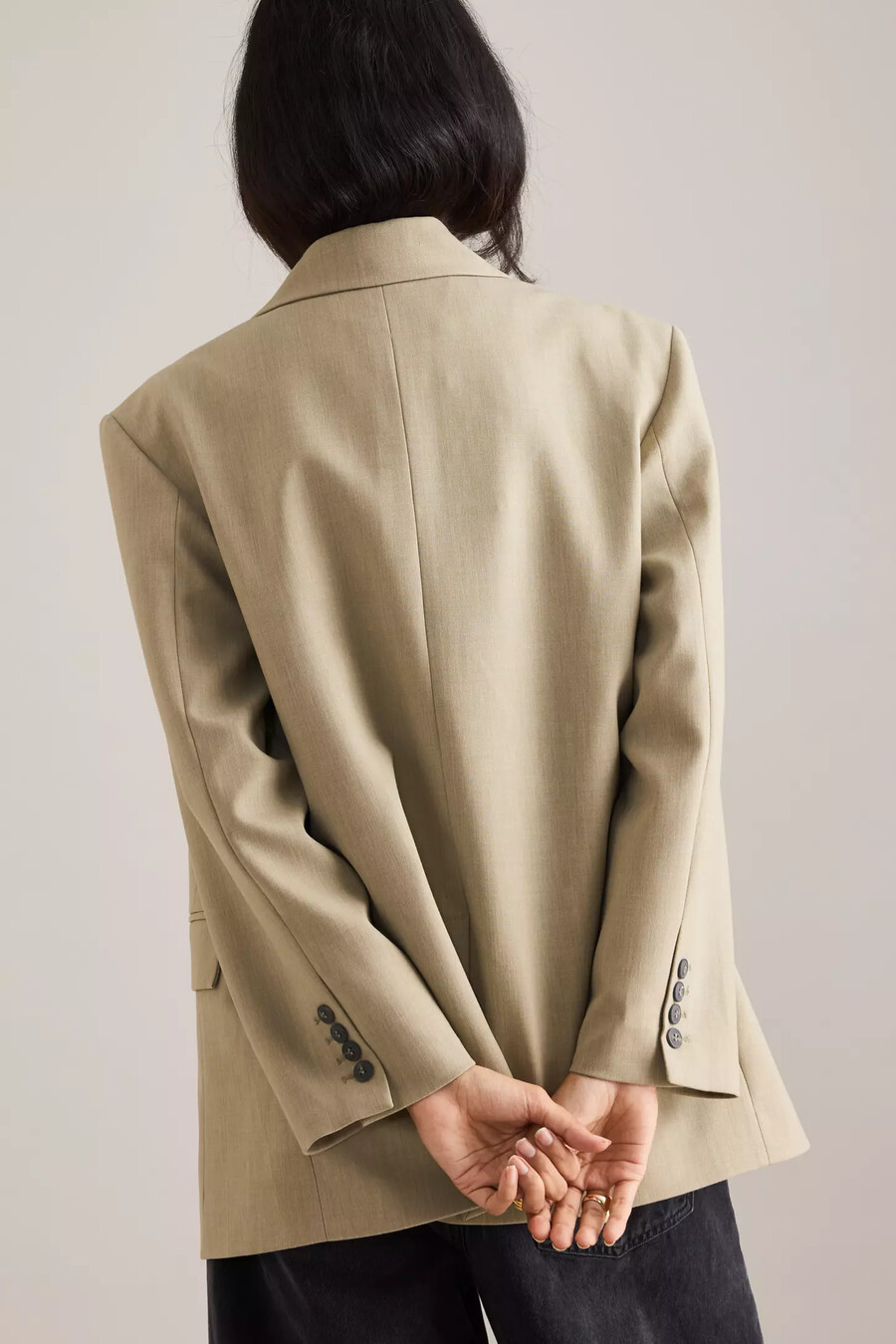 ausgewählter rita oversized blazer
