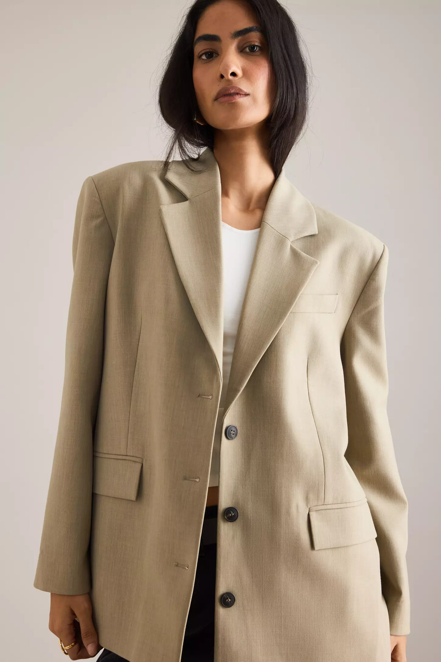 ausgewählter rita oversized blazer