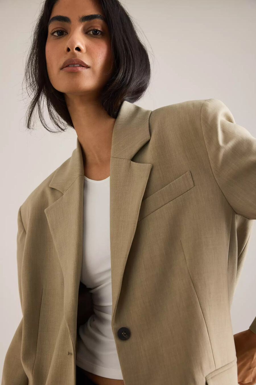 ausgewählter rita oversized blazer